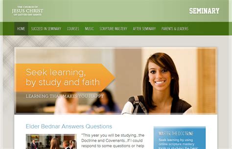 seminary lds|lds seminary log in.